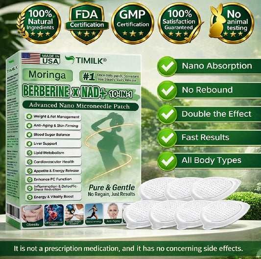 SlimGlow™ — 10-in-1 Formula Advanced Nano Microneedle Wellness Patch